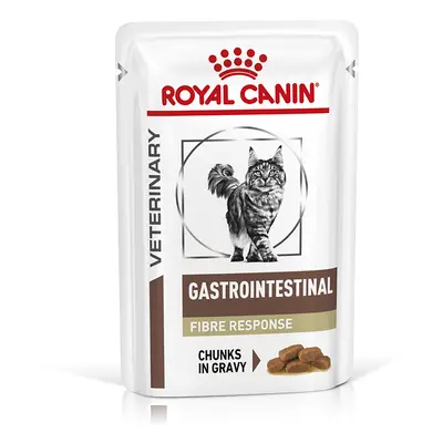 Royal Canin Veterinary Cat - Gastrointestinal Fibre Response in Gravy - Saver Pack: 48 x 85g