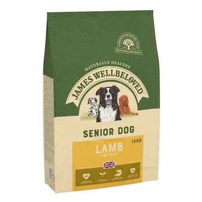 James Wellbeloved Senior Dog Hypoallergenic Lamb & Rice - 12kg