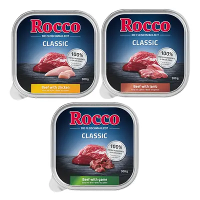 Rocco Trays Mixed Pack 9 x 300g - Classic Mix 2: Lamb, Chicken, Game