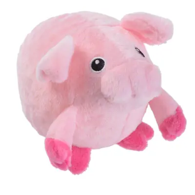 Piggy Pig Gum Massager Dog Toy - Diameter approx. 8cm