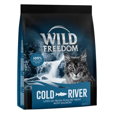 3 x 400g Wild Freedom Dry Cat Food - Try Now! - Adult "Cold River" Salmon - Grain-free (3 x 400g