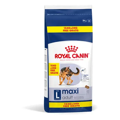 Royal Canin Maxi Adult - 15kg + 3kg free!