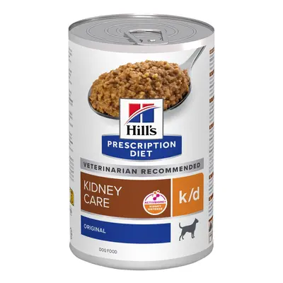 Hill's Prescription Diet Wet Dog Food - 24 + 12 Free! * - k/d Kidney Care (36 x 350g)