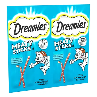 Dreamies Meaty Sticks with Salmon - Saver Pack: 3 x 30g