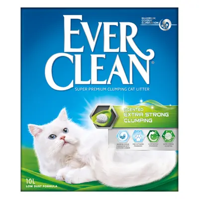 Ever Clean® Extra Strong Clumping Cat Litter - Scented - Economy Pack: 2 x 10l