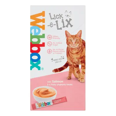 Webbox Lick-e-Lix - Salmon - Saver Pack: 25 x 15g