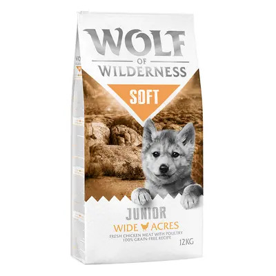 Wolf of Wilderness Junior Soft "Wide Acres" - Chicken - Economy Pack: 2 x 12kg