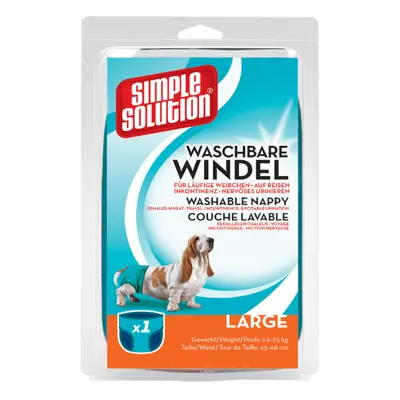 Simple Solution Washable Dog Nappy - Female - Size L 1 Piece