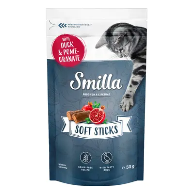 Smilla Soft Sticks Duck & Pomegranate - Saver Pack: 3 x 50g