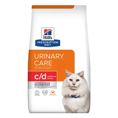 Hill's Prescription Diet Feline c/d Stress Urinary Care - Chicken - Economy Pack: 2 x 12kg