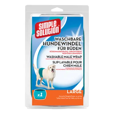 Simple Solution Washable Dog Nappy - Male - Size L, 1 Piece