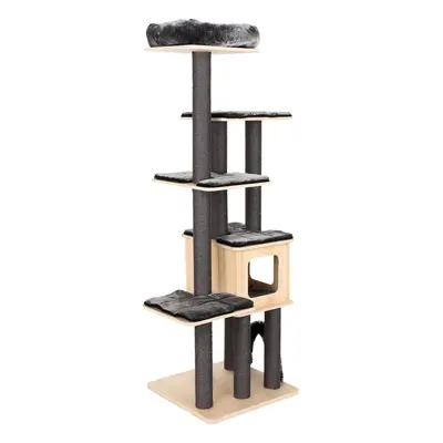 Modern Living Chelsea Scratching Tree - Dark grey