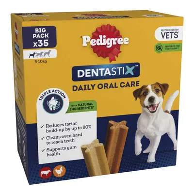 Pedigree Dentastix - Daily Oral Care for Small Dogs (5-10kg) - 35 Sticks