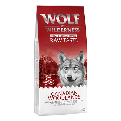 Wolf of Wilderness "Canadian Woodlands" with Beef, Cod & Turkey - Grain Free - Economy Pack 2 x 