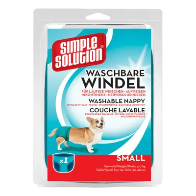 Simple Solution Washable Dog Nappy - Female - Size S, 1 Piece