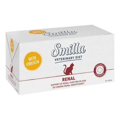 8 x 100g Smilla Veterinary Diet Wet Cat Food - Special Price! * - Renal with Chicken (8 x 100g)