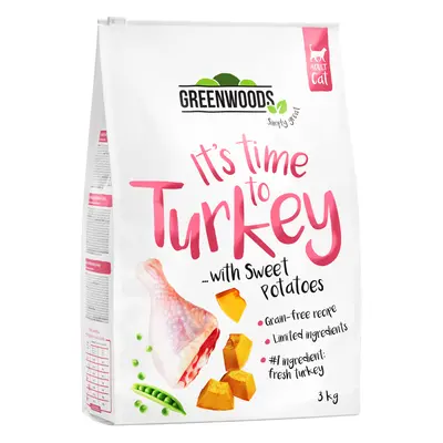 Greenwoods Turkey with Sweet Potatoes, Peas & Pumpkin - Economy Pack: 3 x 3kg