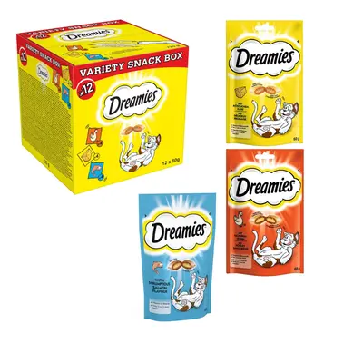 Dreamies Variety Snack Box - 12 x 60g