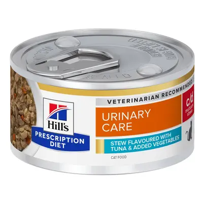 Hill's Prescription Diet c/d Multicare Stress Stew with Tuna & Vegetables - 24 x 82g