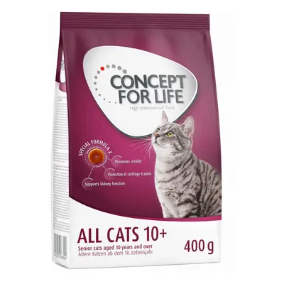 400g Concept for Life Adult/Kitten Dry Cat Food - Special Price! * - All Cats 10+ (400g)