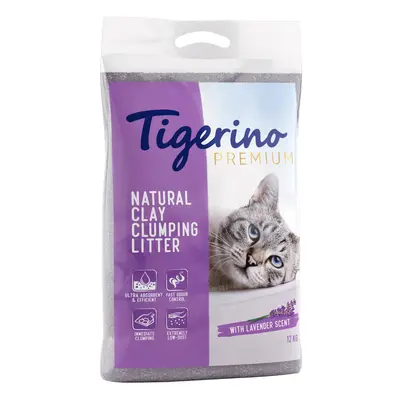 Tigerino Premium Cat Litter - Lavender Scent - 12kg