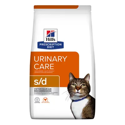 Hill's Prescription Diet Feline Economy Packs - s/d Urinary Care - Chicken (2 x 3kg)