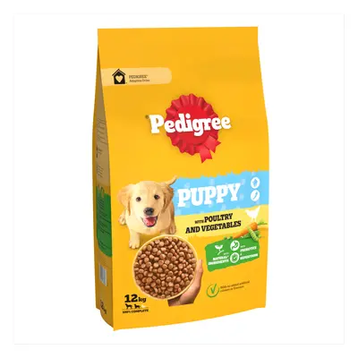 Pedigree Puppy Medium Complete - Poultry & Rice - Economy Pack: 2 x 12kg