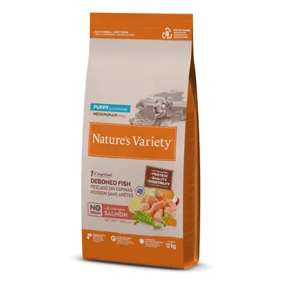 Nature's Variety No Grain Medium/Maxi Puppy Salmon - Economy Pack: 2 x 12kg