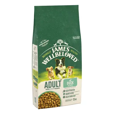 James Wellbeloved Adult Dog Hypoallergenic Duck & Rice - 15kg