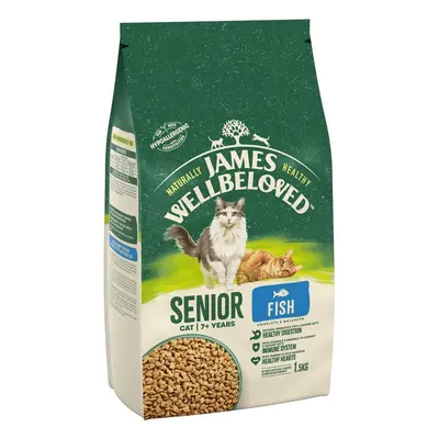 James Wellbeloved Senior 7+ Cat Hypoallergenic - Fish - 1.5kg