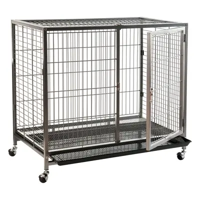 Tabby Indoor Dog Cage - Size L: 109.5 x 70 x 87.5 cm (L x W x H)