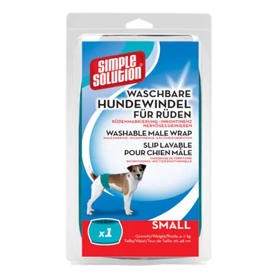 Simple Solution Washable Dog Nappy - Male - Size S, 1 Piece