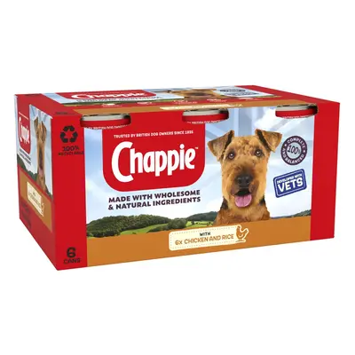 Chappie Chicken & Rice - Saver Pack: 24 x 412g