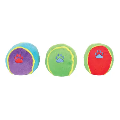 Trixie Colourful Toy Balls - 3 Balls: 6cm Diameter each