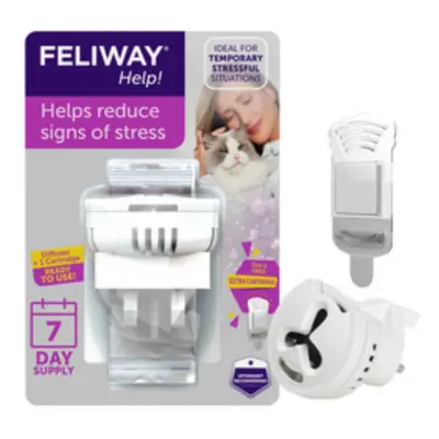 Feliway® Help! Diffuser - Starter Set (Diffuser & Refill Cartridge)