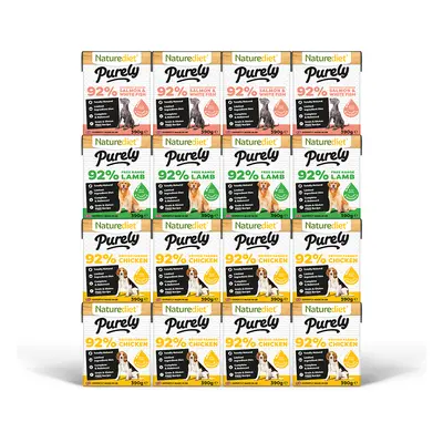 Naturediet Purely - Selection Pack - 16 x 390g