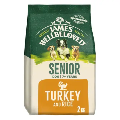 James Wellbeloved Senior Dog Hypoallergenic Turkey & Rice - 2kg