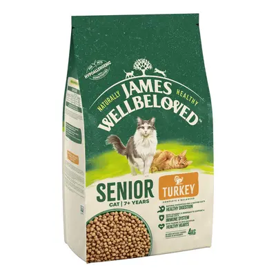 James Wellbeloved Senior Cat Hypoallergenic Turkey & Rice - 4kg