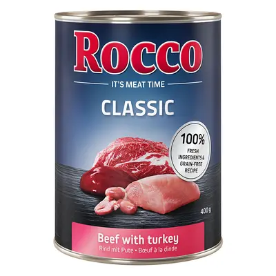 Rocco Classic 6 x 400g - Beef with Turkey