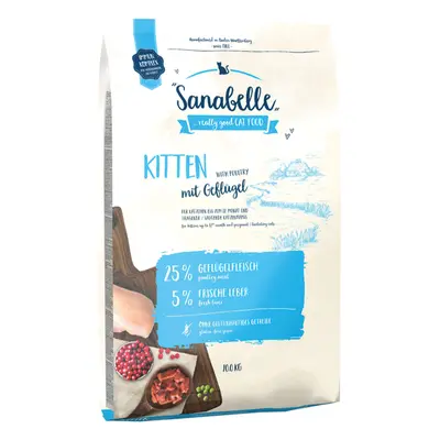 Sanabelle Dry Cat Food Economy Packs 2 x 10kg - Kitten