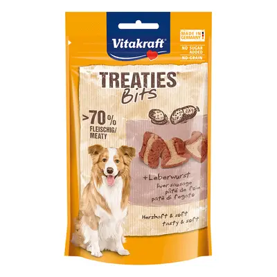 Vitakraft Treaties Bits - Saver Pack: Liver Sausage (2 x 120g)