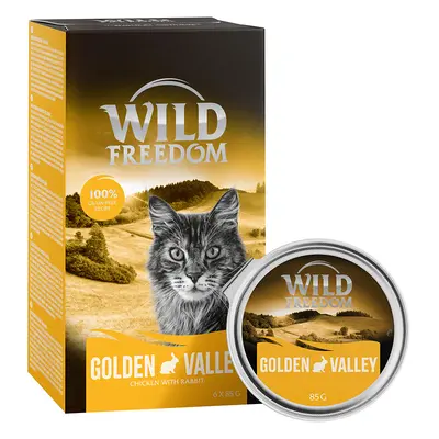 Wild Freedom Adult Trays Saver Pack 24 x 85g - Golden Valley - Rabbit & Chicken