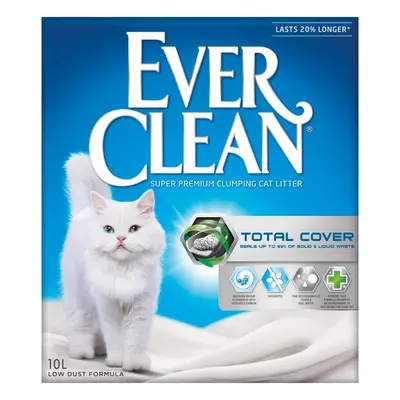 Ever Clean® Total Cover Clumping Cat Litter - Unscented - 10l