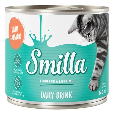 Smilla Cat Drink with Salmon - 6 x 140ml