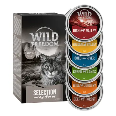 Wild Freedom Adult Tray Mixed Trial Pack - 6 x 85g