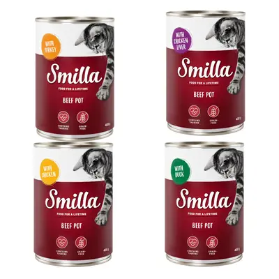 Smilla Tender Beef Saver Pack 24 x 400g - Tender Beef Mixed Pack (4 Varieties)