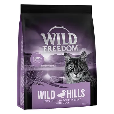 3 x 400g Wild Freedom Dry Cat Food - Try Now! - Adult Wild Hills - Duck (3 x 400g)