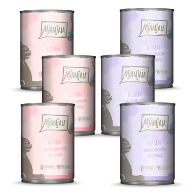 Mix pack MjAMjAM Kitten 6 x 400 g - Mix (2 varieties)