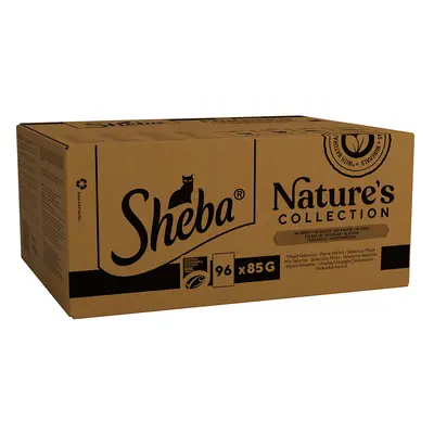 Sheba Nature's Collection Mixed Selection in Gravy - Mega Pack: 96 x 85g Pouches