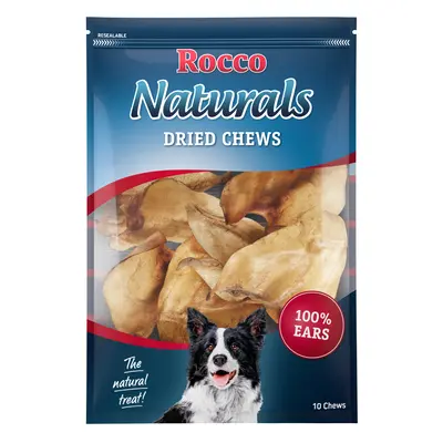 Rocco Natural Dried Cows' Ear - 100 Chews